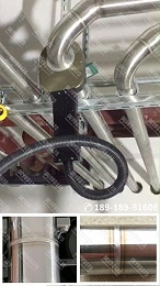 封闭式管管焊接设备应用于上海管道安装行业项目