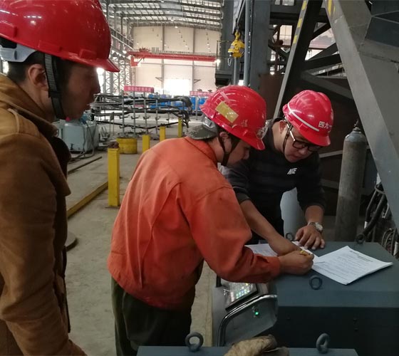 管管自动焊培训现场