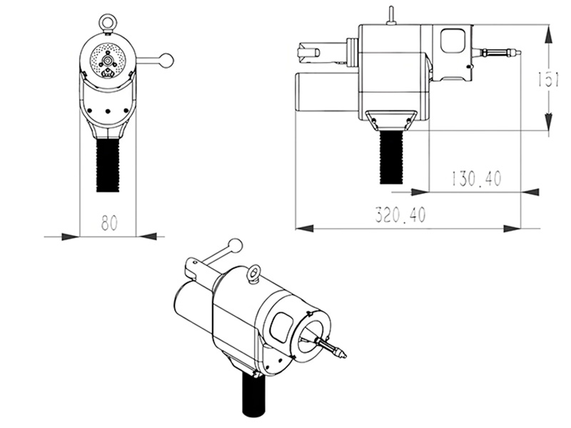 迷你自熔管板焊机MWP-38