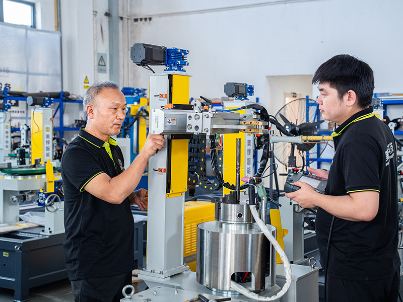 油管焊接设备的调整