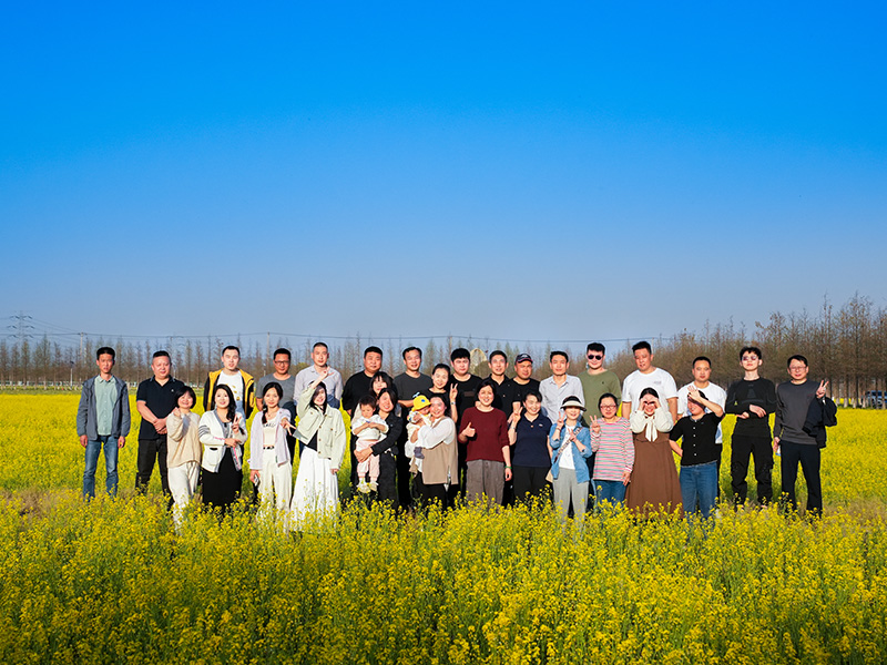 蓝天，油菜花，美焊人