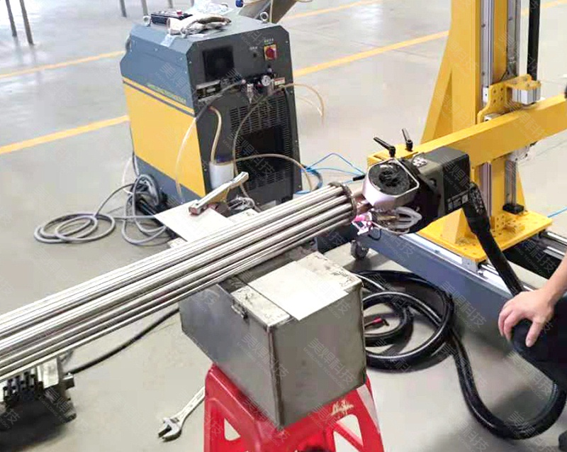 管板焊机 管板自动焊 应用于湖南换热器行业项目