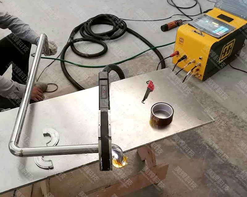 封闭式管管焊接设备应用于上海松江化妆品行业项目(图3)