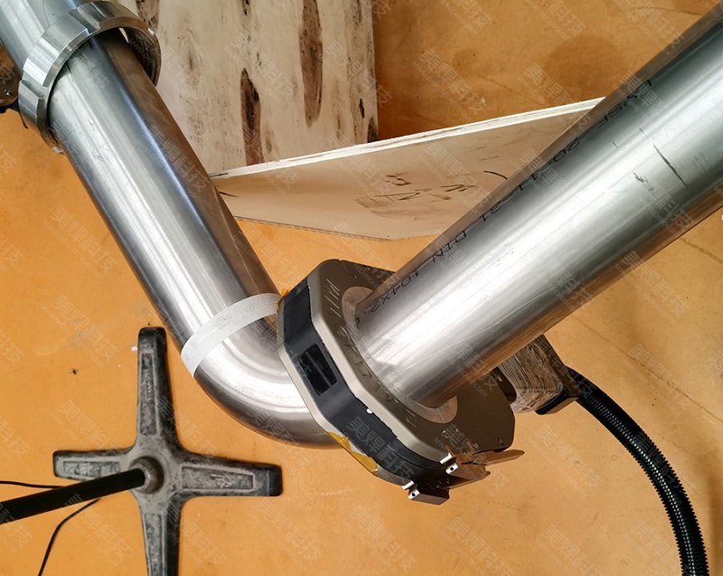 封闭式不锈钢管道焊接设备应用于广东省食品生产行业(图1)