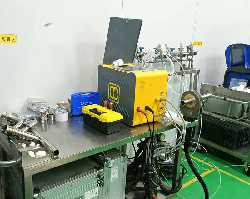 美焊MWF系列不锈钢管管自动焊机，应用于湖北医药设备行业项目(图4)