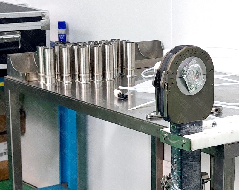 美焊MWF系列不锈钢管管自动焊机，应用于湖北医药设备行业项目(图2)