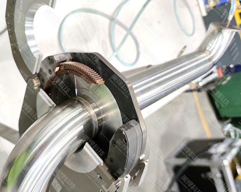 封闭式不锈钢管自动焊接设备应用于湖南省水处理行业项目(图2)