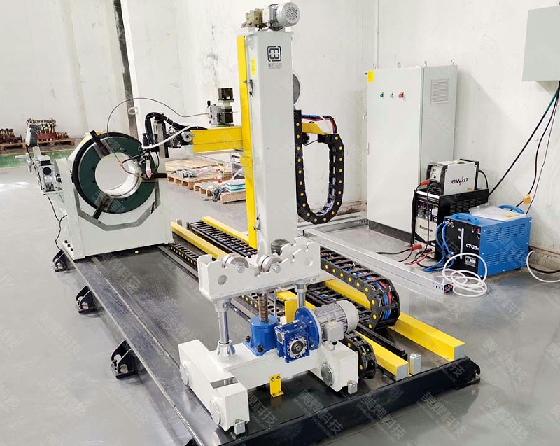 自动环缝焊机焊接设备应用于陕西省石油化工行业项目(图1) 自动环缝焊机焊接设备应用于陕西省石油化工行业项目(图1)