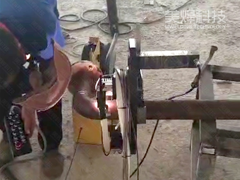 美焊MWG系列开放式管道自动焊机应用于广东省管道行业项目