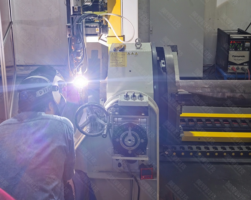 美焊MWHF系列环缝焊机系列自应用于陕西石油化工行业项目(图2)