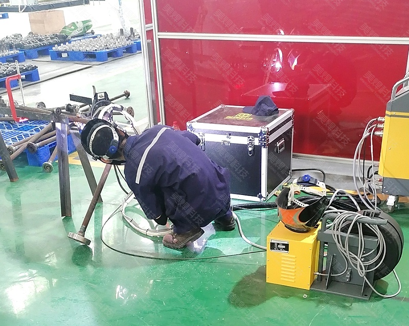 MWG系列开放式管道自动焊机应用于陕西石油化工行业项目(图3)