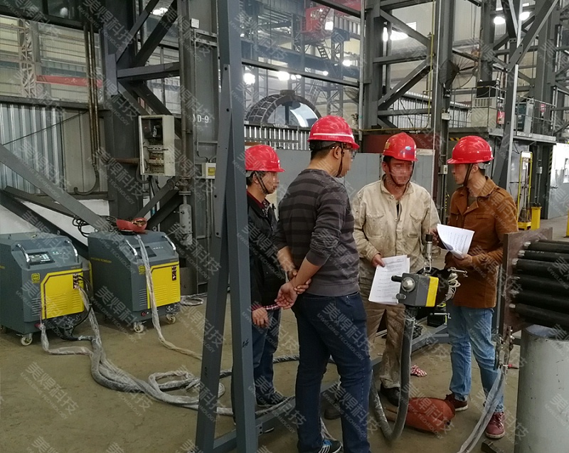 全位置管板焊接设备应用于江西船舶锅炉行业项目(图1)