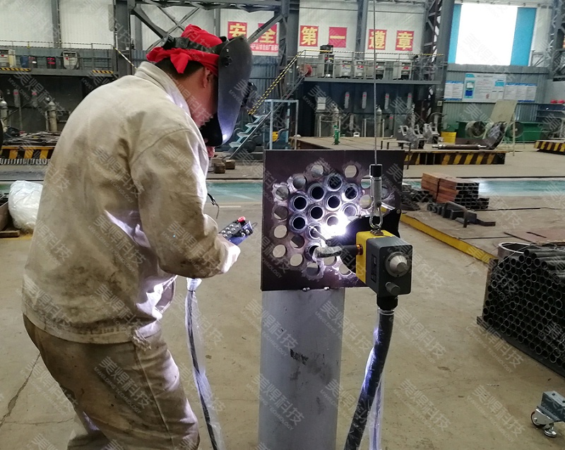 全位置管板焊接设备应用于江西船舶锅炉行业项目(图3)