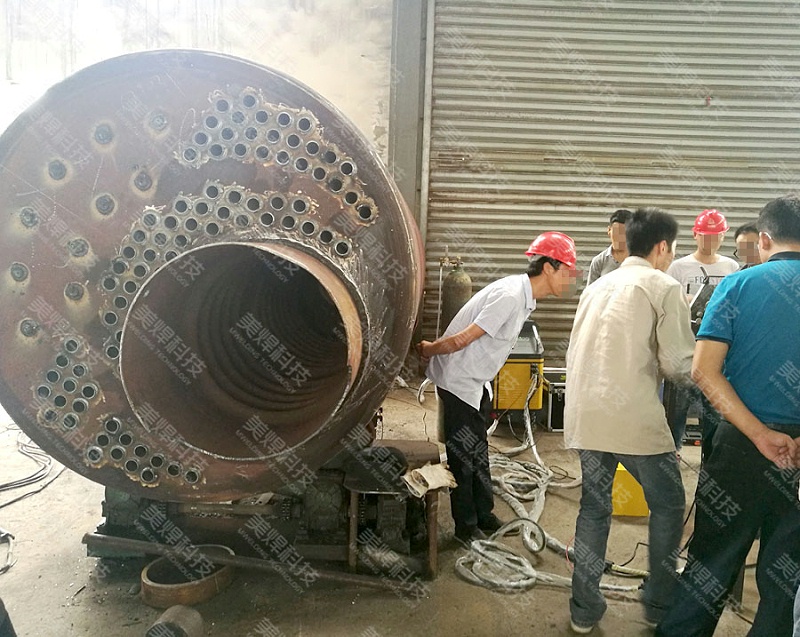 开放式管管焊机 管道自动焊机 应用于浙江锅炉行业项目(图3)