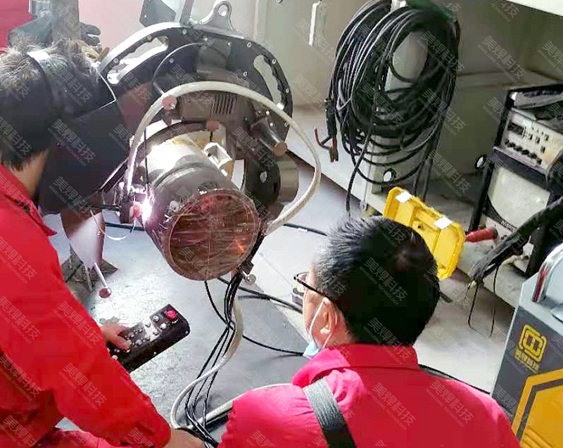 开放式管管焊机 管路自动焊接设备 应用于四川工程管道行业项目