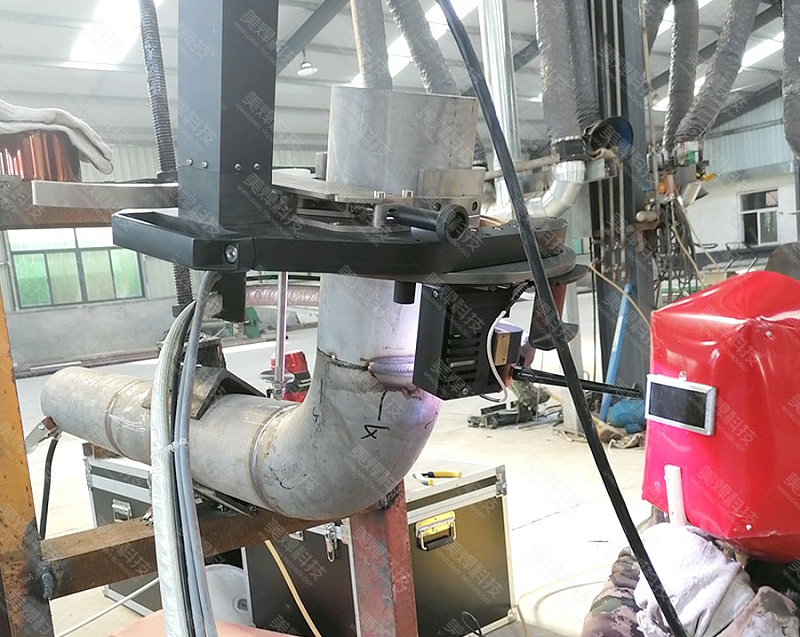 开放式管管焊机 焊管设备应用于河北省能源管道行业项目