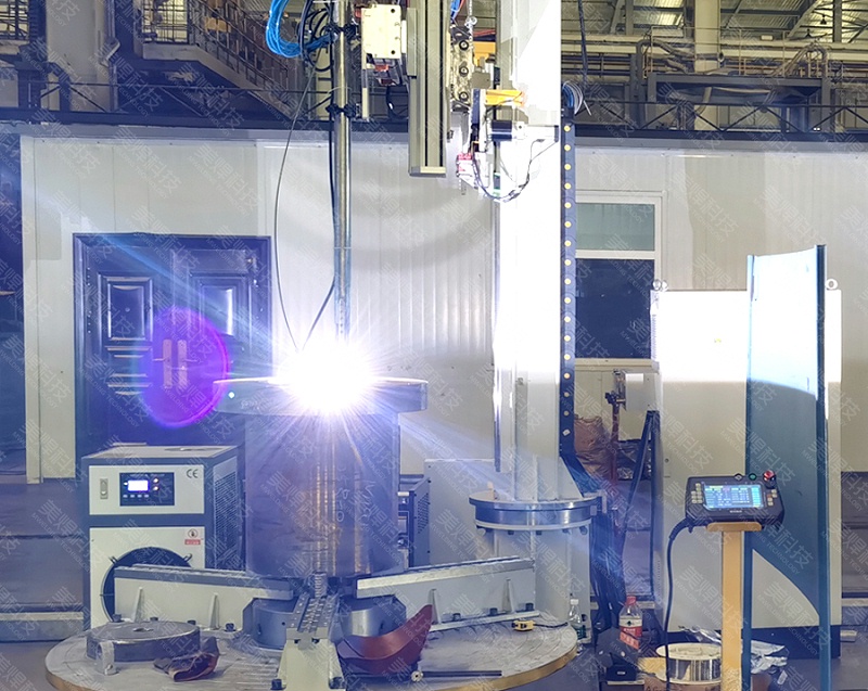 美焊MWSLD系列双钨自动堆焊系统应用于山西机械加工行业项目